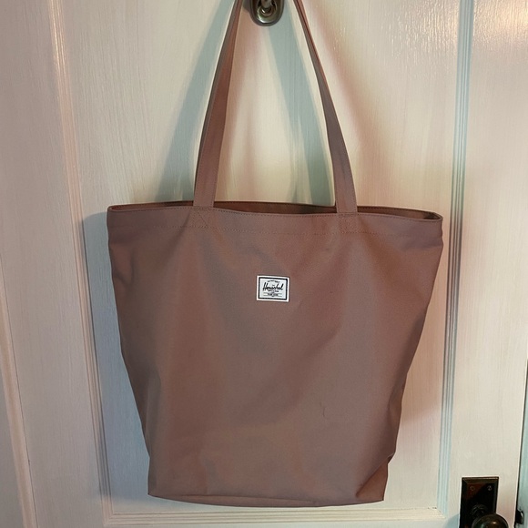 Dusty pink Herschel tote bag - Picture 2 of 5